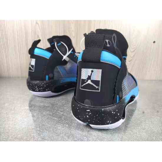 Air Jordan XXXIV Men Basketball Sneakers Light Blue-2